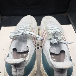 Adidas Pastel Blue and Pink Running Shoes